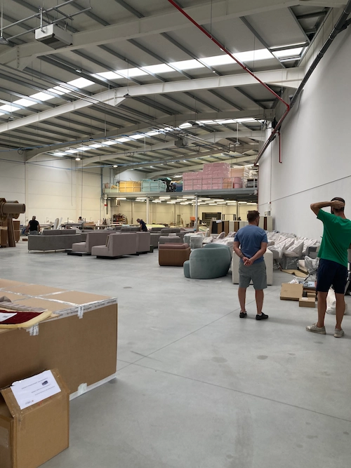 luxury hand crafted sofa in portugal