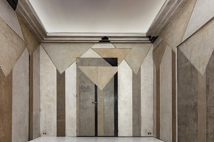 Les Palmiers’ smoking room, from the residence of Mademoiselle Colette Aboucaya, Paris